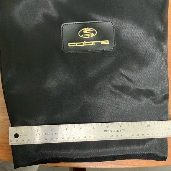 Golf shoe bag Cobra brand, plush interior with 2 compartments - Picture 9 of 15